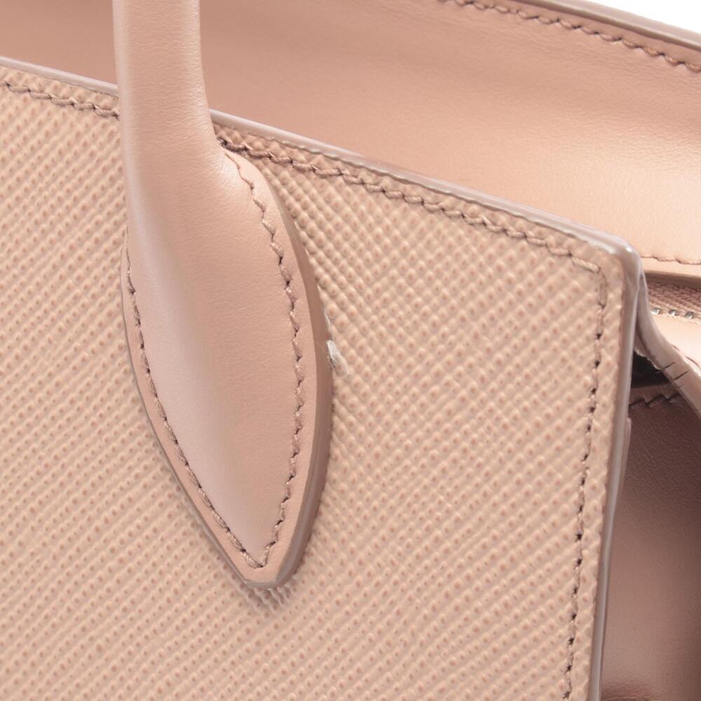Prada SAFFIANO CUIR Monochrome Handbag Leather Pink - Picture 5 of 5